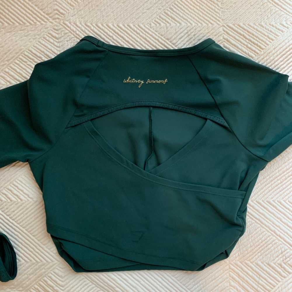 gymshark x whitney simmons crop top